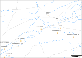 map of Kāl-e Dadeh